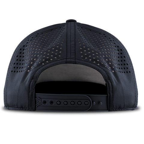 Nevada Stealth Curved 5 Panel Performance Back Black/White