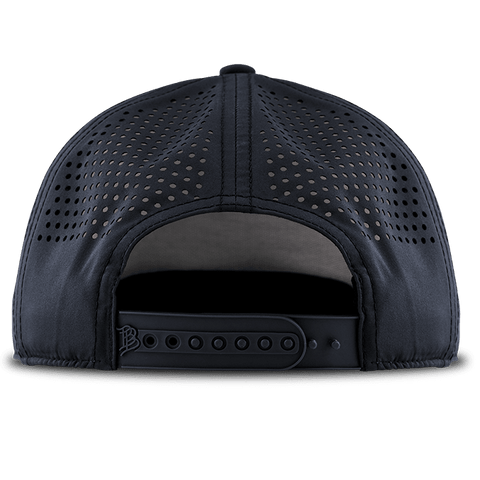 Texas Stealth Curved 5 Panel Performance Back Black/White