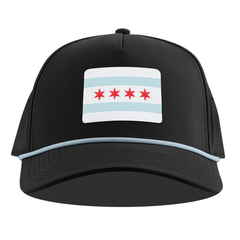 Chicago Flag Curved 5 Panel Rope