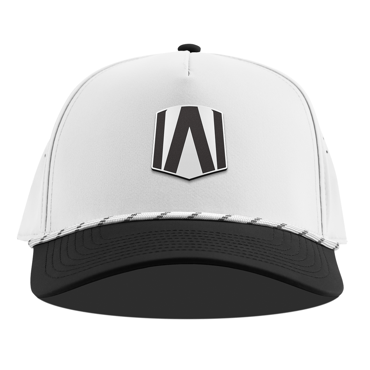 Andretti Bianco Logo Curved 5 Panel Rope White/Black