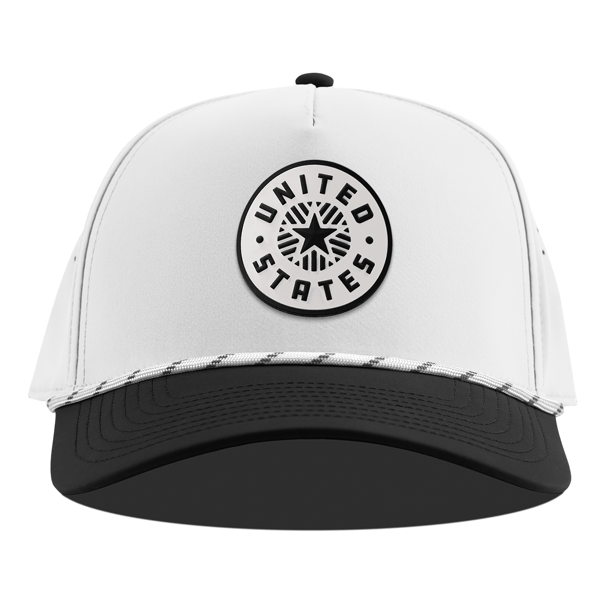 Anthem PVC Curved 5 Panel Rope White/Black