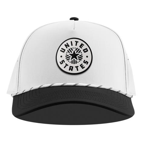 Anthem PVC Curved 5 Panel Rope White/Black