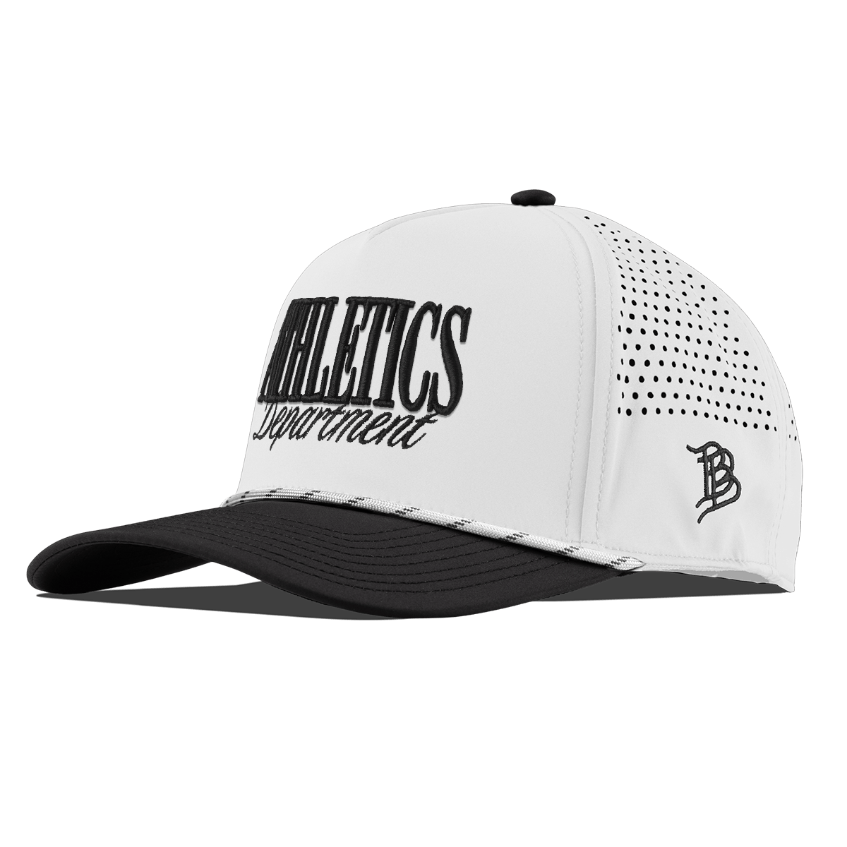 Athletics Department Curved 5 Panel Rope White/Black
