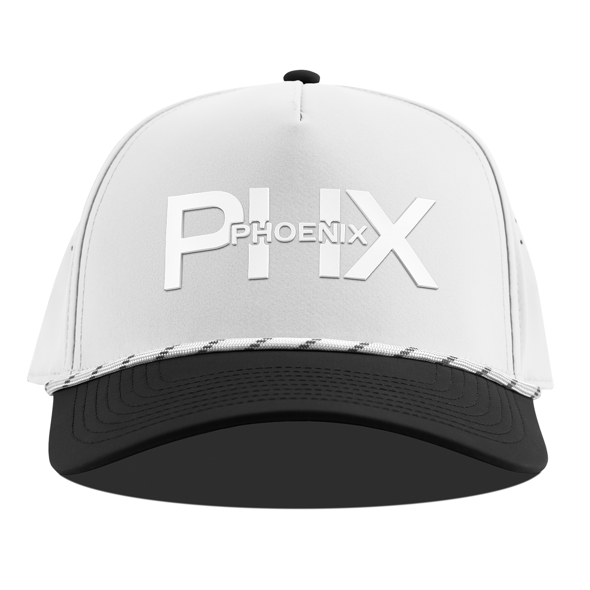 City Block Phoenix Curved 5 Panel Rope White/Black