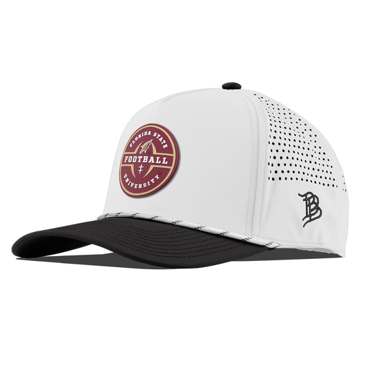 Florida State University "Florida State Football Legacy" Curved 5 Panel Rope White/Black