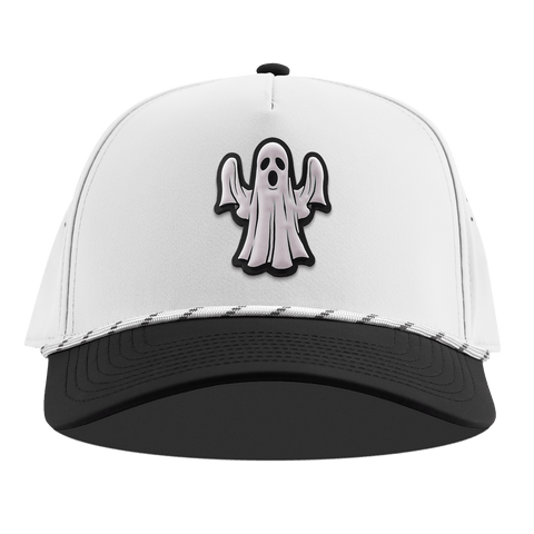 Ghostly PVC Curved 5 Panel Rope White/Black