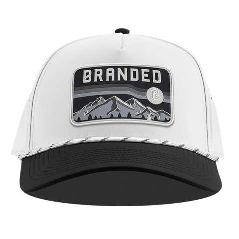 Midnight Horizon Curved 5 Panel Rope White/Black