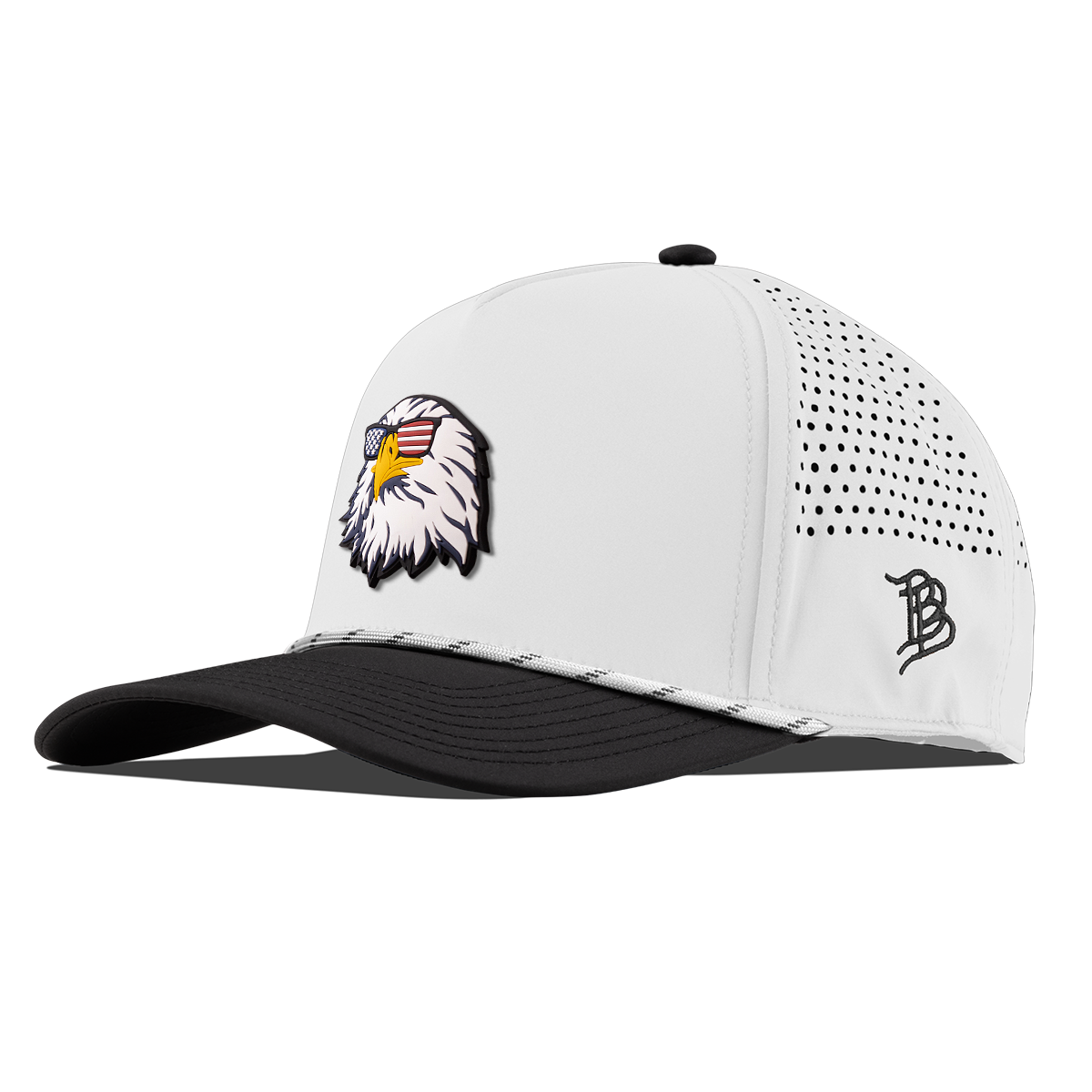 Party Eagle PVC Curved 5 Panel Rope White/Black