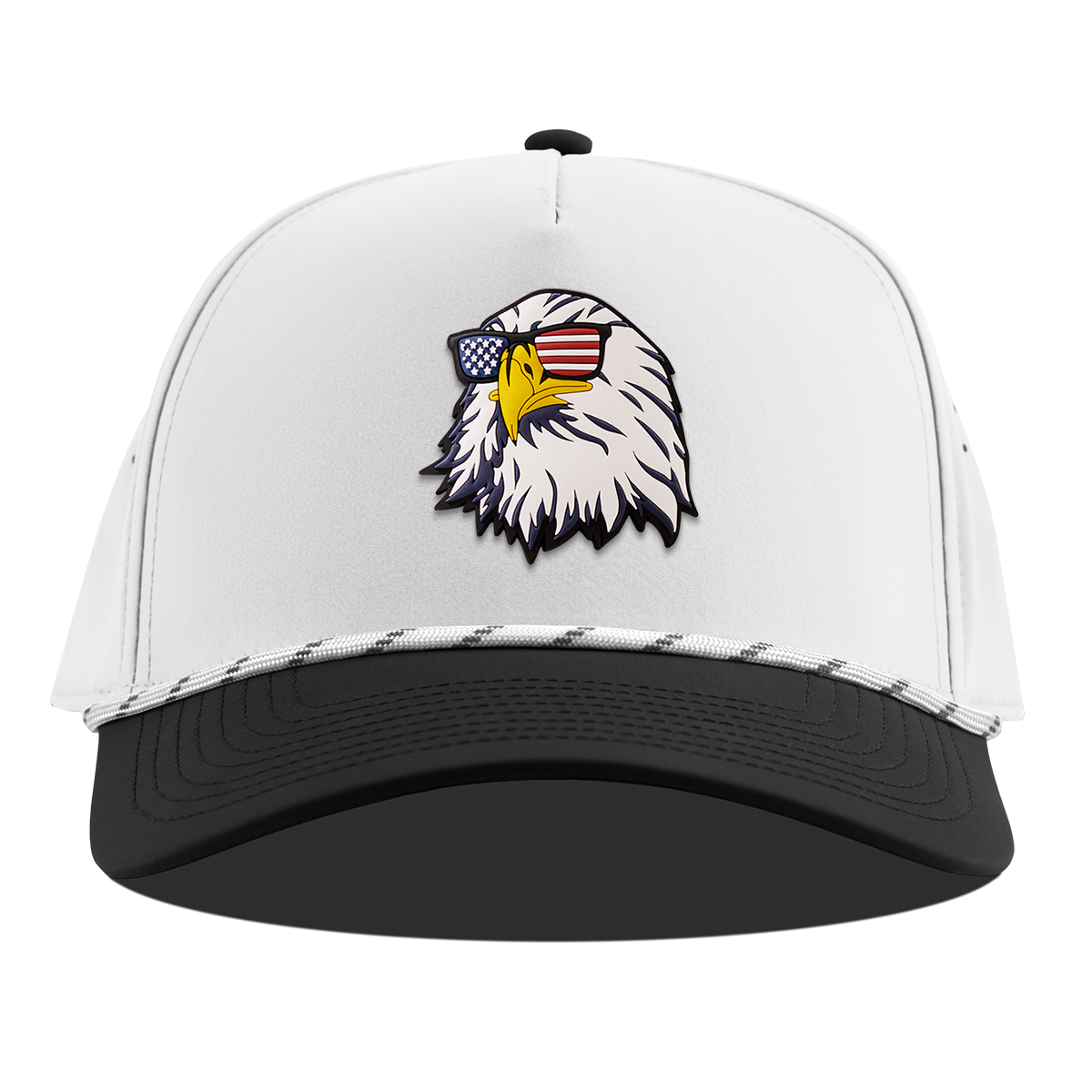 Party Eagle PVC Curved 5 Panel Rope White/Black