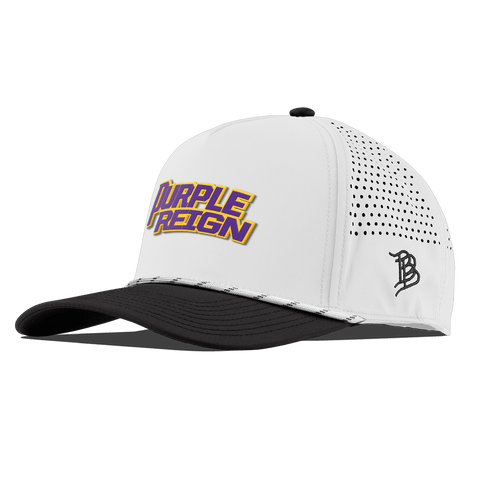 Louisiana State University "P Reign" Curved 5 Panel Rope White/Black