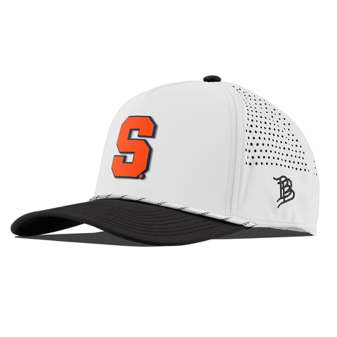 Syracuse University "Syracuse Orange Block" Curved 5 Panel Rope White/Black