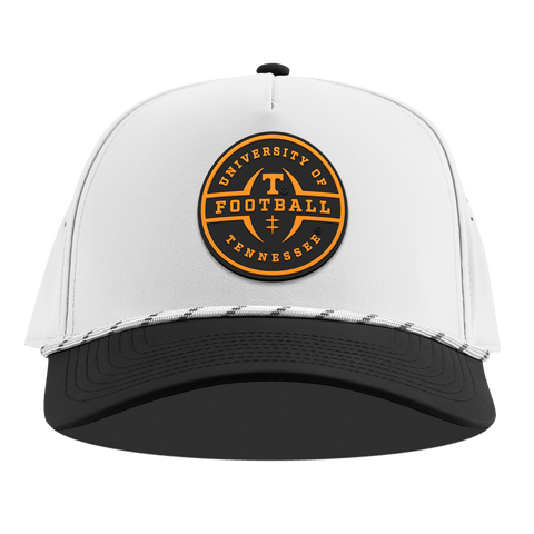 University of Tennessee "Tennessee Football Legacy" Curved 5 Panel Rope White/Black