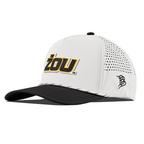 University of Missouri "The Zou" Curved 5 Panel Rope White/Black