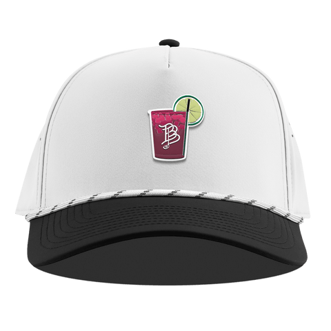 Transfusion Curved 5 Panel Rope White/Black