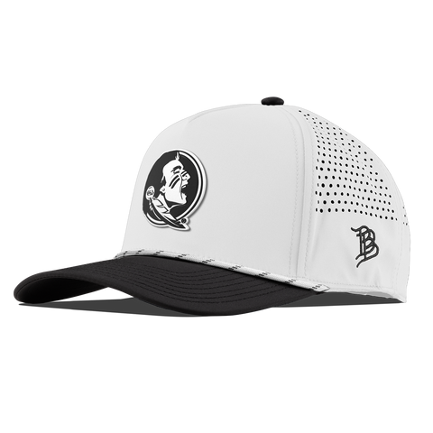 Florida State University "Vintage FSU Team Logo" Curved 5 Panel Rope White/Black