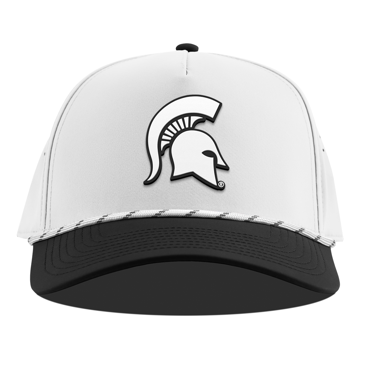Michigan State University "Vintage MSU Team Logo" Curved 5 Panel Rope 