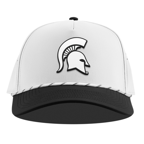 Michigan State University "Vintage MSU Team Logo" Curved 5 Panel Rope 