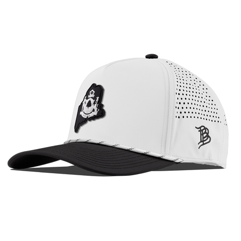 Maine Vintage Curved 5 Panel Rope White/Black