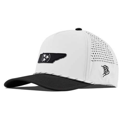 Tennessee Vintage Curved 5 Panel Rope White/Black