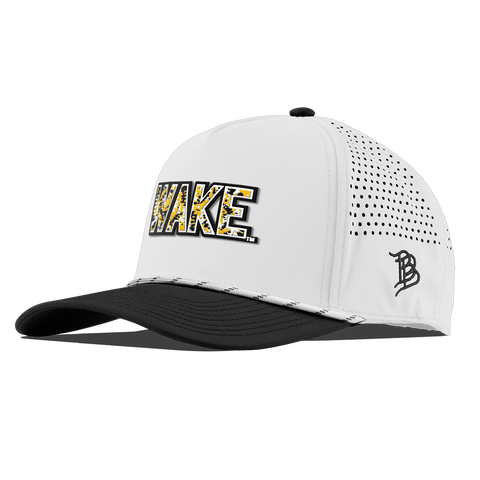 Wake Forest University "Wake Tie Dye" Curved 5 Panel Rope White/Black