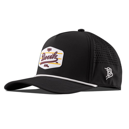Arizona State University "ASU Devils" Curved 5 Panel Rope Black