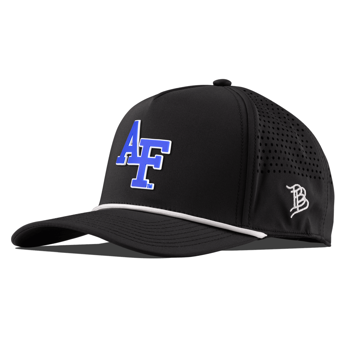 Air Force "Air Force Academy Block" Curved 5 Panel Rope Black