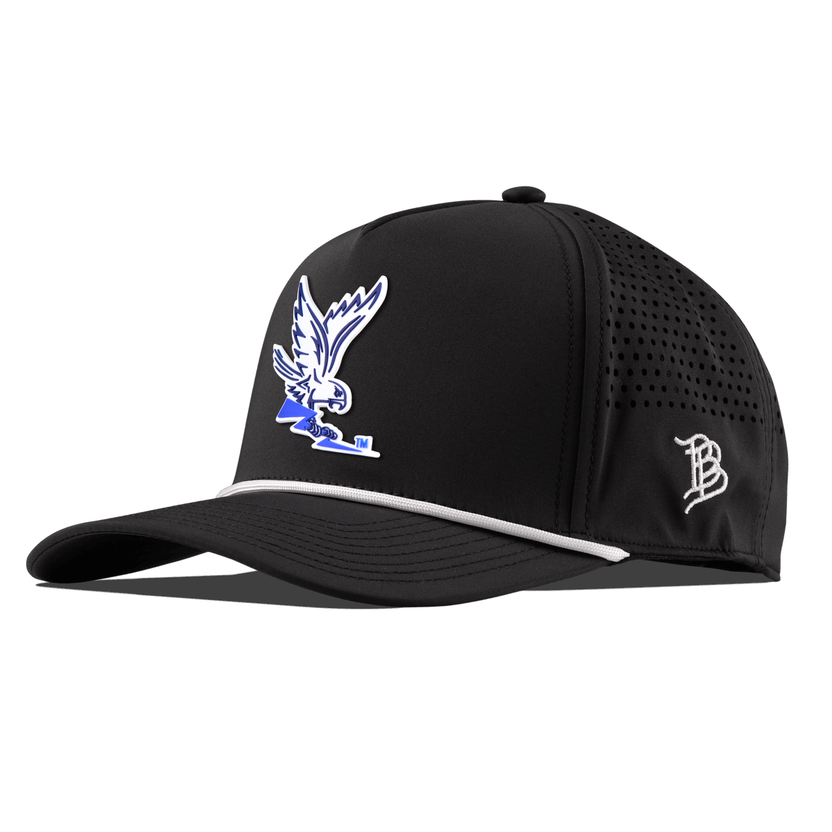Air Force "Air Force Academy Falcon" Curved 5 Panel Rope Black