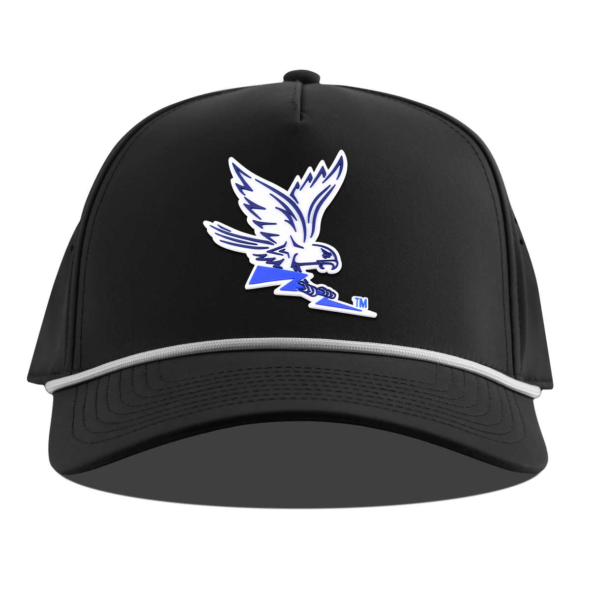 Air Force "Air Force Academy Falcon" Curved 5 Panel Rope Black