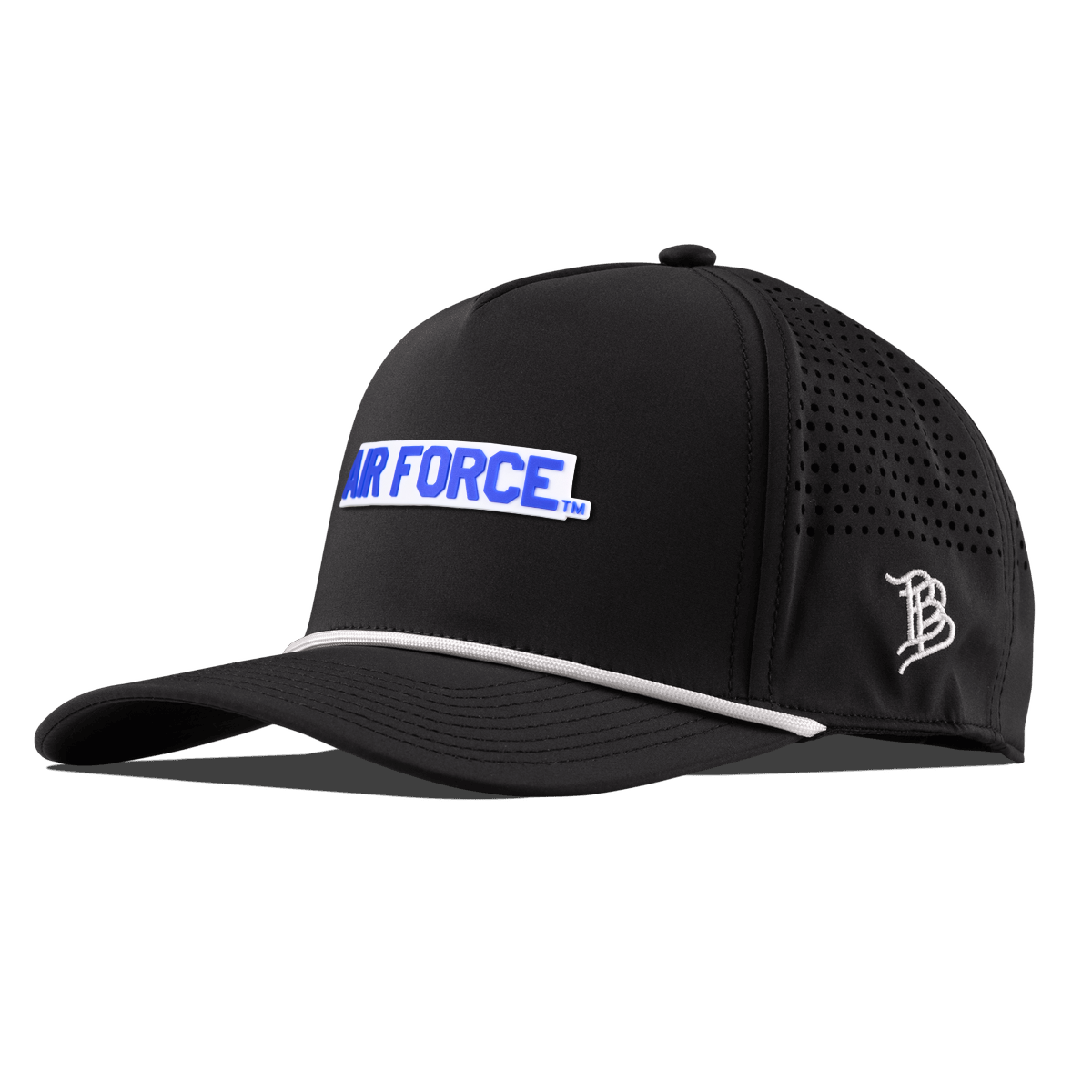 Air Force "Air Force Academy" Curved 5 Panel Rope Black