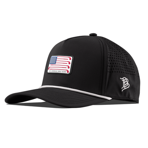 Hailey Ostrom "All American Golf Club" Curved 5 Panel Rope Black