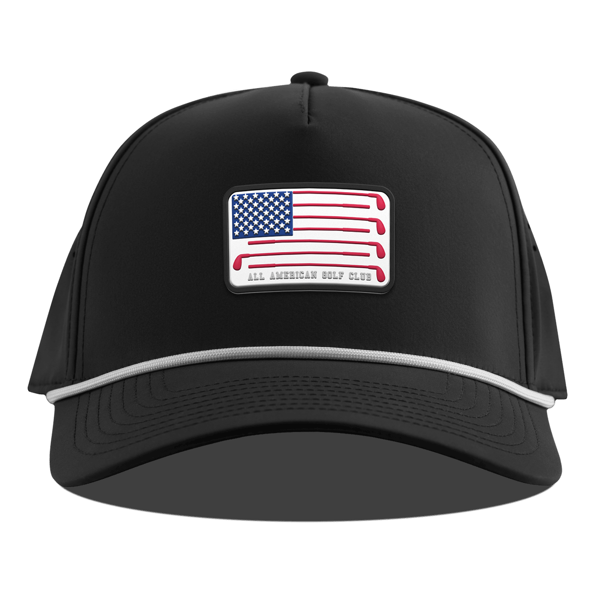 Hailey Ostrom "All American Golf Club" Curved 5 Panel Rope Black