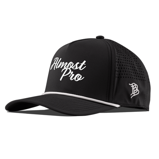 Hailey Ostrom "Almost Pro" Curved 5 Panel Rope Black