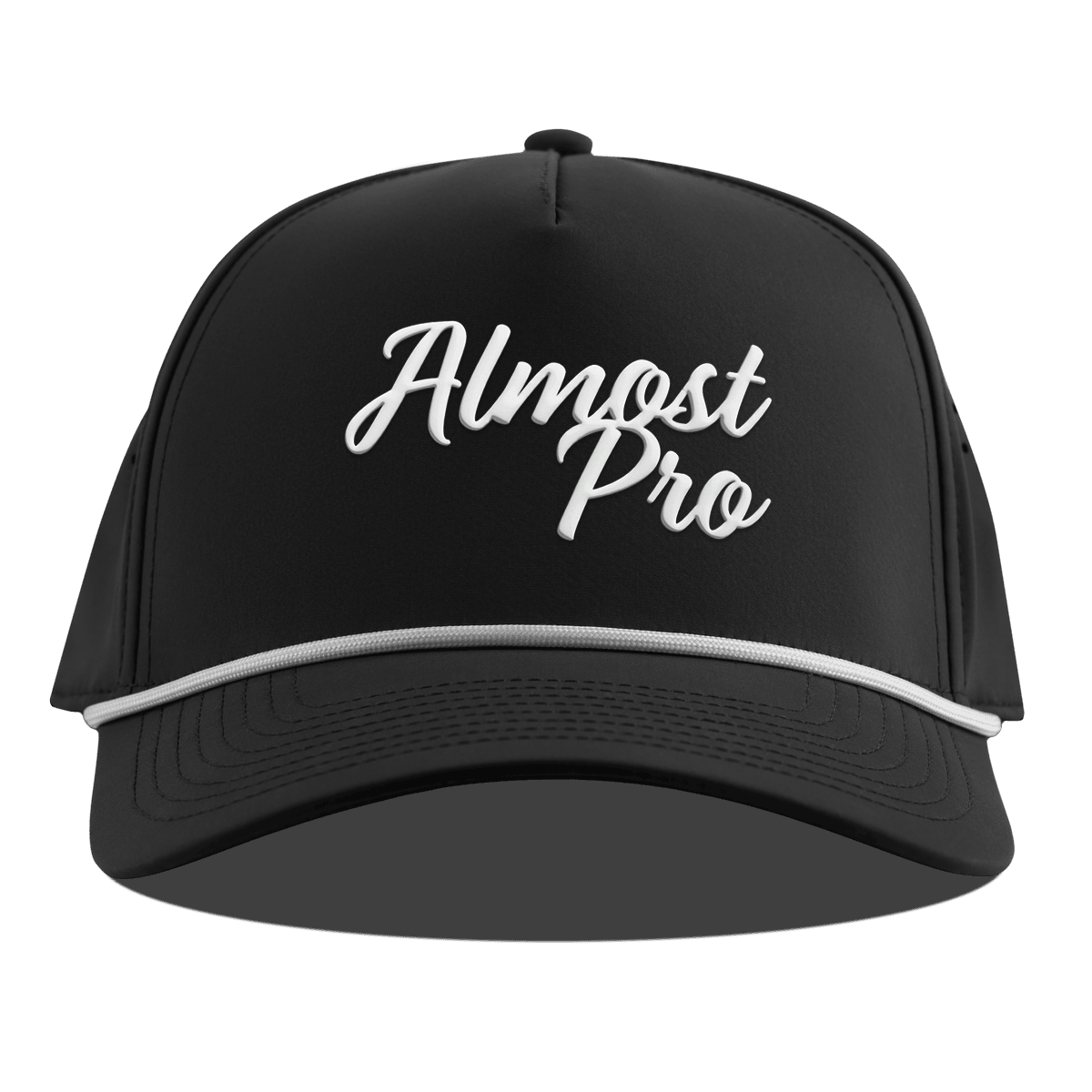 Hailey Ostrom "Almost Pro" Curved 5 Panel Rope Black