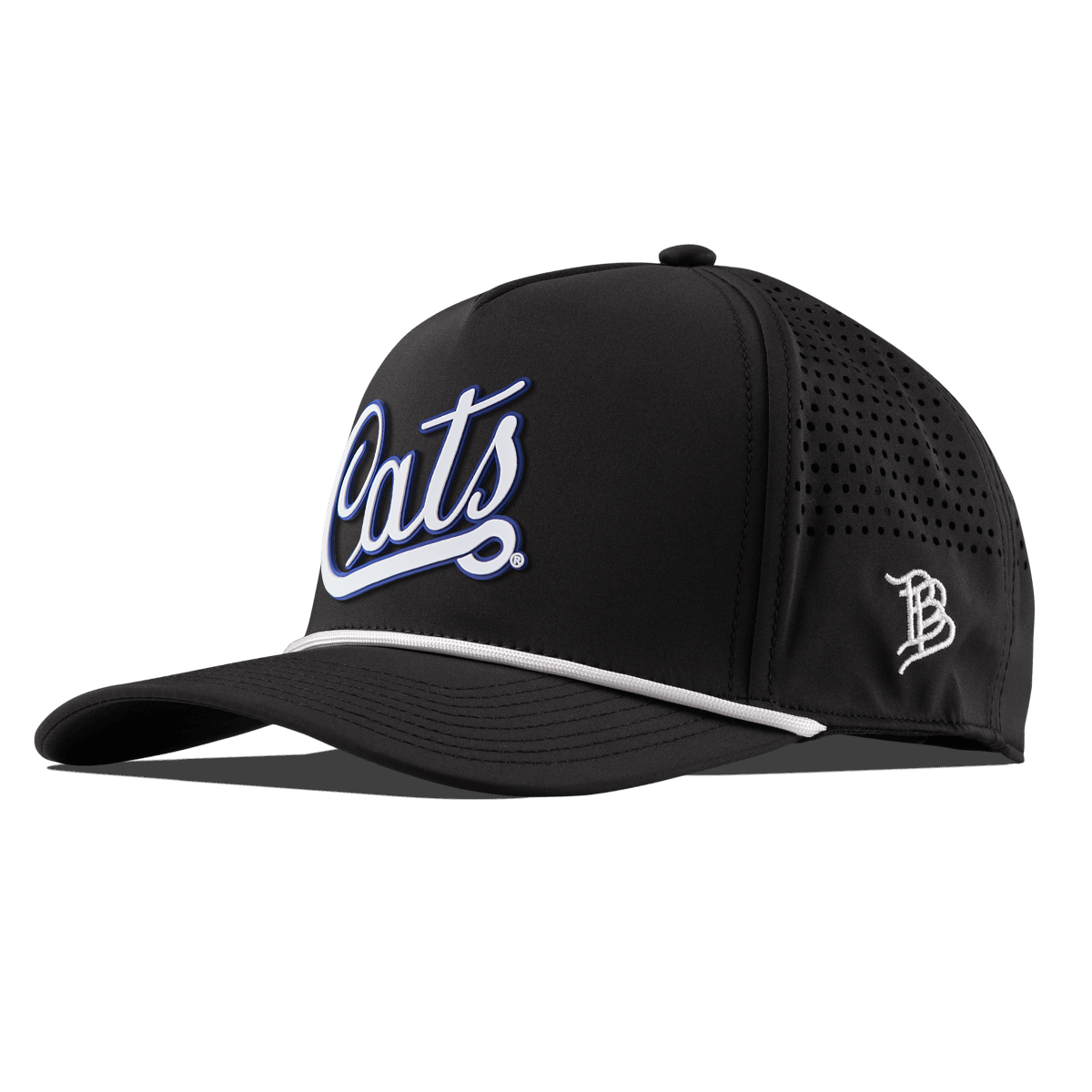 University of Arizona "Arizona Cats Script" Curved 5 Panel Rope Black