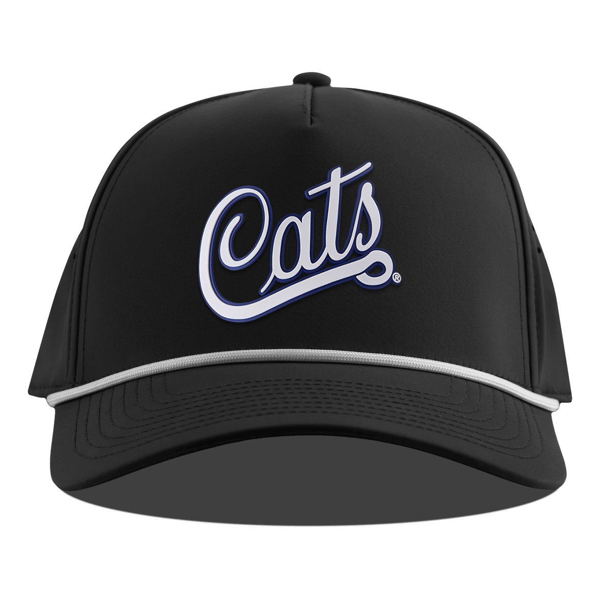 University of Arizona "Arizona Cats Script" Curved 5 Panel Rope Black