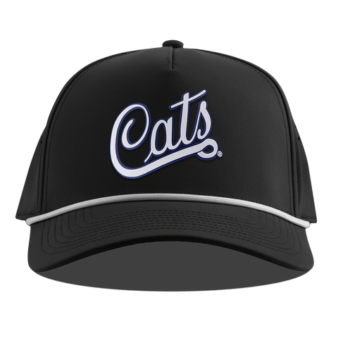 University of Arizona "Arizona Cats Script" Curved 5 Panel Rope Black