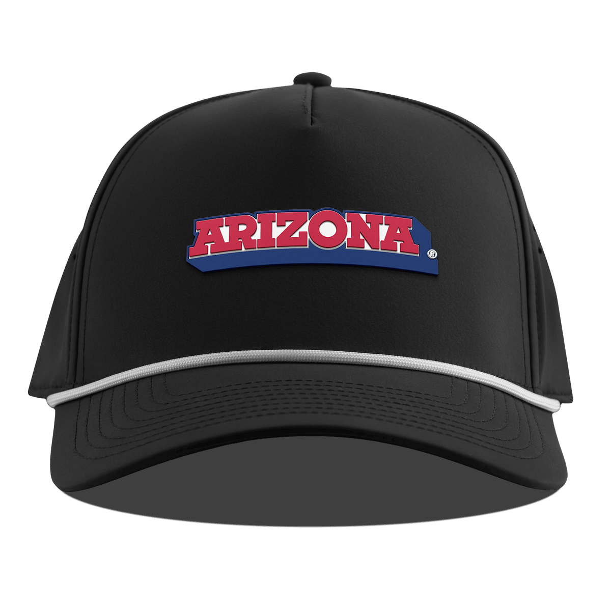 University of Arizona "Arizona Collegiate" Curved 5 Panel Rope Black