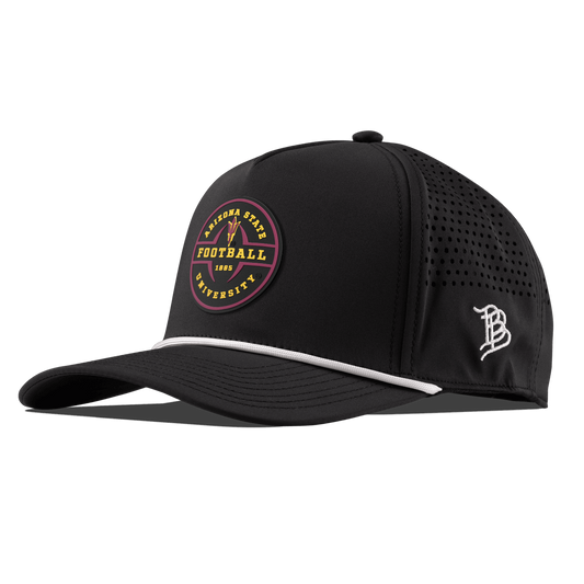 Arizona State University "Arizona State Football Legacy" Curved 5 Panel Rope Black