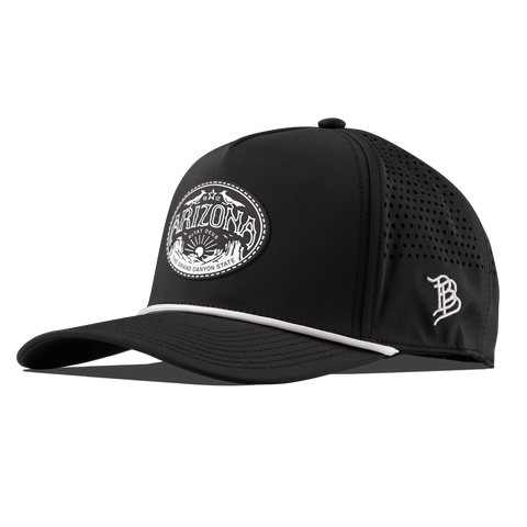 Arizona Traveler Curved 5 Panel Rope Black