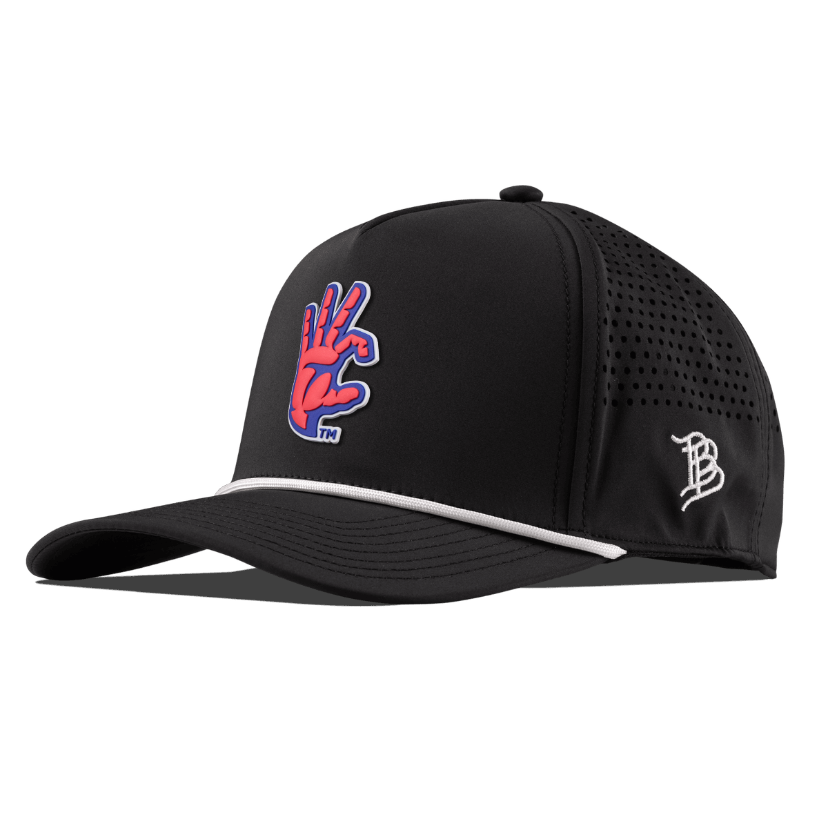 University of Arizona "Arizona WC" Curved 5 Panel Rope Black