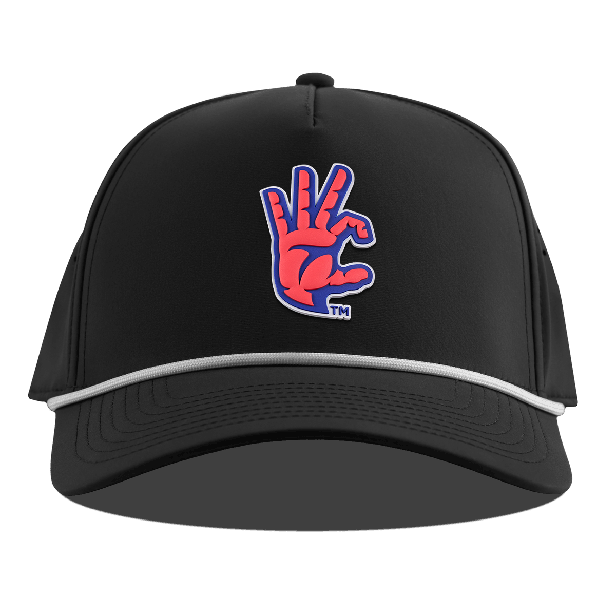 University of Arizona "Arizona WC" Curved 5 Panel Rope Black