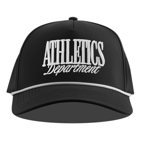 Athletics Department Curved 5 Panel Rope Black