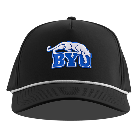 BYU "BYU Cougars" Curved 5 Panel Rope Black