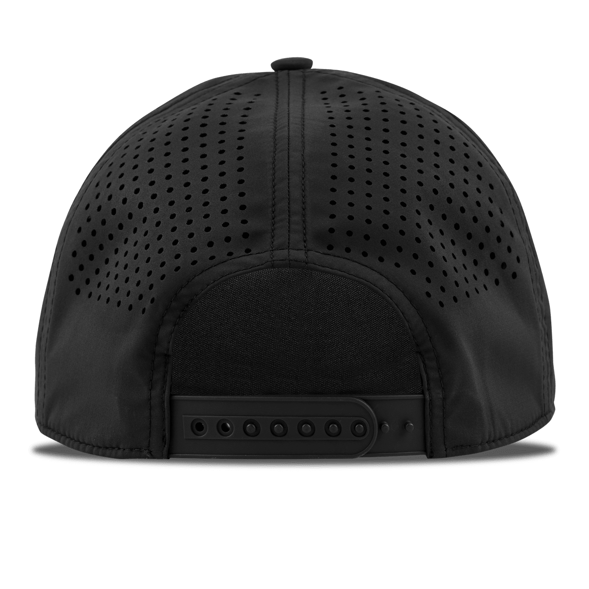 Hailey Ostrom "All American Golf Club" Curved 5 Panel Rope Back Black