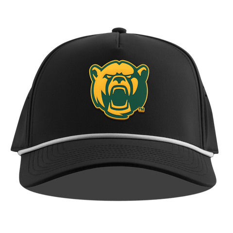 Baylor University "Baylor Bear" Curved 5 Panel Rope Black