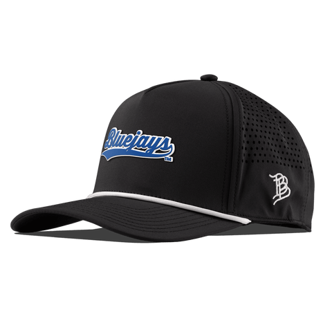 Creighton University "Bluejays Script" Curved 5 Panel Rope Black