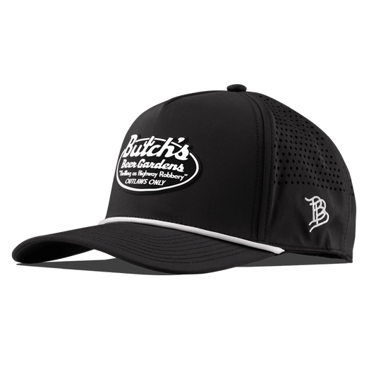 Butch’s Beer Garden Curved 5 Panel Rope Black 