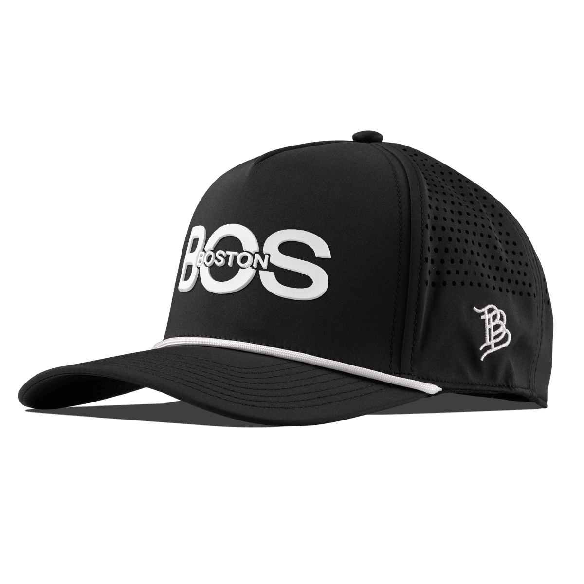 City Block Boston Curved 5 Panel Rope Black