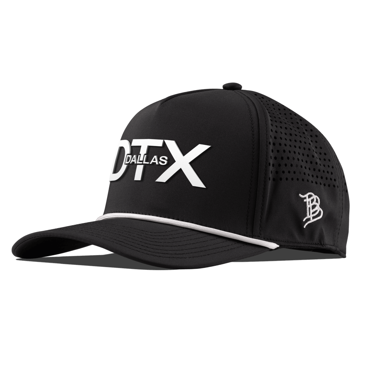 City Block Dallas (DTX) Curved 5 Panel Rope Black