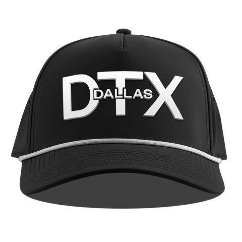 City Block Dallas (DTX) Curved 5 Panel Rope Black